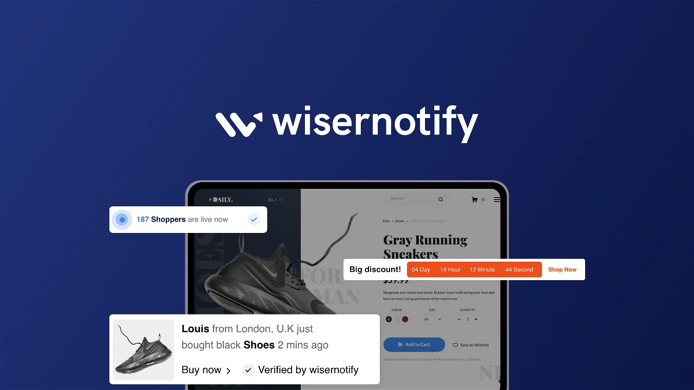 Black Friday Deal on WiserNotify for $89