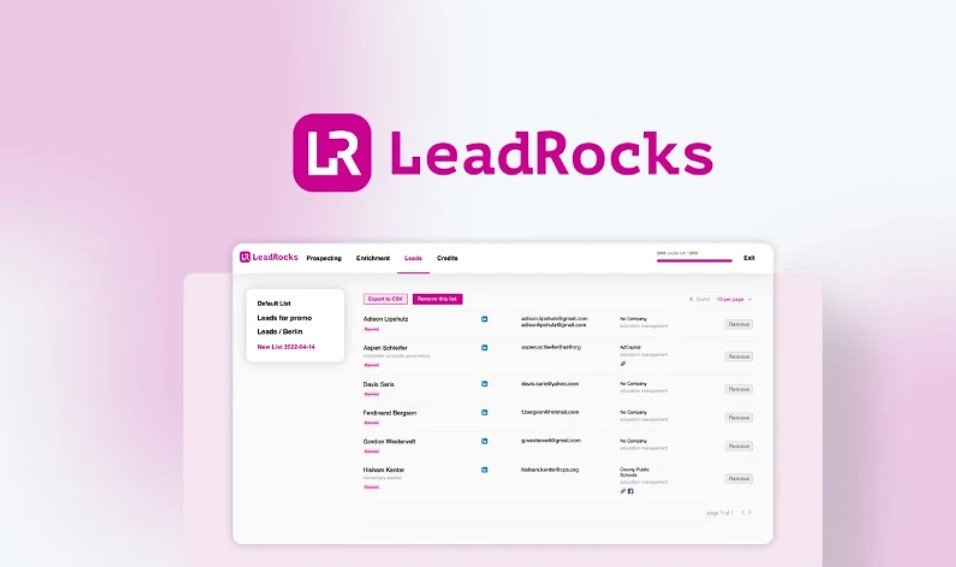 AppSumo LeadRocks