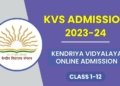 KV Online Admission